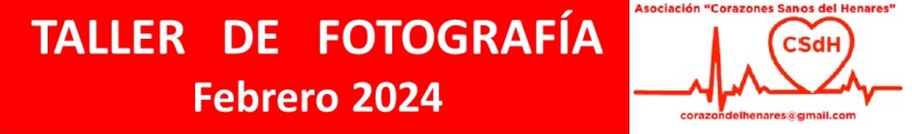 TALLER DE FOTOGRAFÍA. 21 FEBRERO 2024
