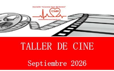 TALLER DE CINE. SEPTIEMBRE 2026